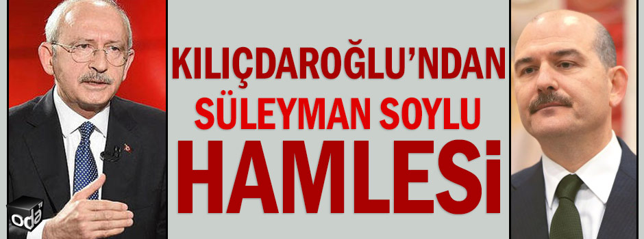 Süleyman Soylu hamlesi