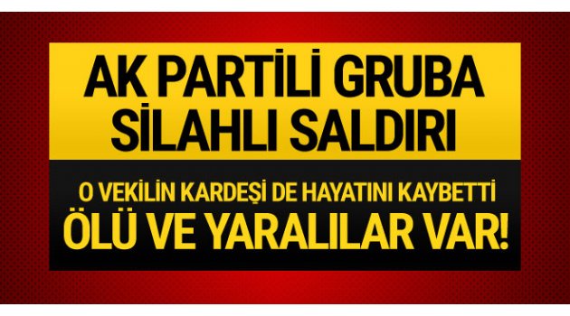 Suruç'ta AK Partililere saldırı!