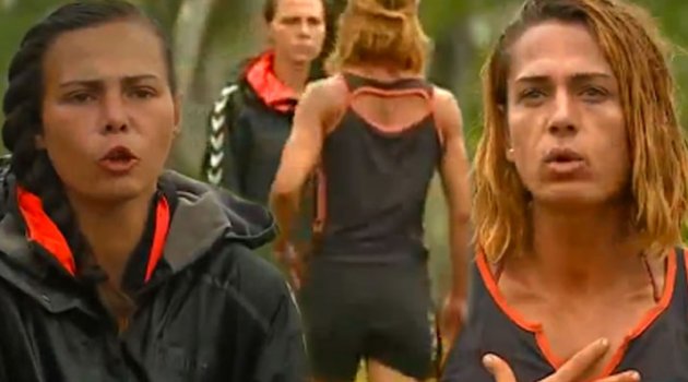 Survivor 2016′da Eda ve Nagihan'ın kavgasını kimse ayıramıyor!
