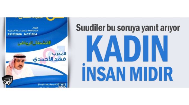 Suudiler bu soruya yanıt arıyor: Kadın insan mıdır