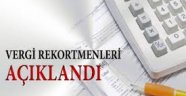2016 vergi rekortmenleri açıklandı
