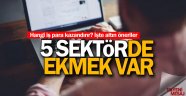 2019'da 5 sektörde ekmek var