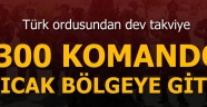 300 komando Denizli'den Suriye'ye gönderildi