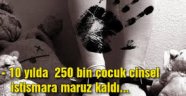 4 tecavüz davasından biri çocuklarla ilgili