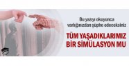 Tüm yaşadıklarımız bir simülasyon mu