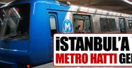 İstanbul'da yeni metro hattı yapılıyor