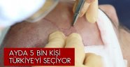 Saç Ekimi İçin Her Ay 5 Bin Kişi Türkiye'yi Ziyaret Ediyor