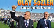 BEŞİKTAŞIN'DA MÜÇADELE ETTİĞİ UEFA KUPASINI UMARIM ROMA KAZANIR DEDİ..