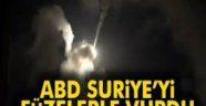 Son dakika: ABD Suriye'yi vurdu