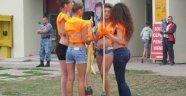Ukrayna'nın birbirinden seksi temizlik işçileri