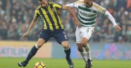 Bursaspor-Fenerbahçe maçı 0-1 kazandı