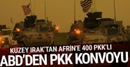 Şok iddia! 400 PKK'lıyı Afrin'e ABD askeri konvoyu taşıyor
