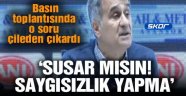 Şenol Güneş o soruya sinirlendi!