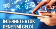 İnternete RTÜK denetimi kabul edildi