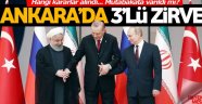 Barış için... Putin ve Ruhani Ankara'da