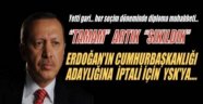 Erdoğan'ın adaylığına iptal hamlesi Diploma