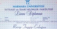 İşte Erdoğan'ın diploması Nagehan Alçı paylaştı