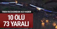 Tekirdağ'da tren faciası: 24 ölü, 318 yaralı