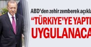 Türkiye'ye yaptırım uygulanacak