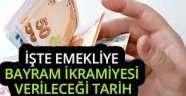 Emekliye bayram ikramiyesinin tarihi belli oldu