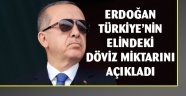 Erdoğan Türkiye'nin elindeki dolar miktarını açıkladı