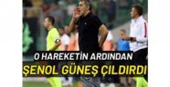 Oğuzhan ağır davranınca Şenol Güneş küplere bindi