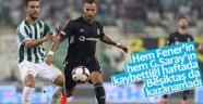 Bursaspor ile Beşiktaş berabere kaldı: 1-1