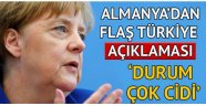 Almanya'dan flaş Türkiye açıklaması