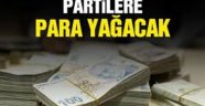 Herşeye zam Partilere para yağacak