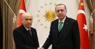 Erdoğan-Bahçeli görüşmesinden ilk açıklama