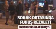 Sokak ortasında fuhuş pazarlığı