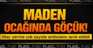 Siirt'e maden ocağında heyelan!