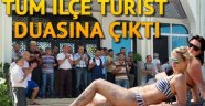 Esnaf turist duasına çıktı