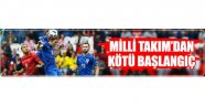 Türkiye: 0 - Hırvatistan: 1