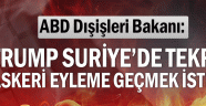 ABD Dışişleri Bakan  yapmayacağını umuyoruz