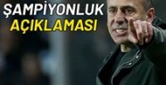 Abdullah Avcı: Sonunu düşünmüyorum!