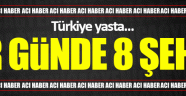 Ağrı, Şırnak, Hakkari ve Van'da 8 şehit!