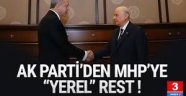 AK Parti'den MHP'ye rest: ''Ne yaptıklarını anlasınlar''