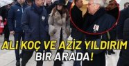 Ali Raif Dinçkök son yolculuğuna uğurlandı! Aziz Yıldırım ve Ali Koç bir araya geldi