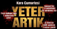 Ama yeter artık!
