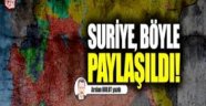 Arslan BULUT yazdı Suriye, böyle paylaşıldı!