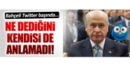 Bahçeli'den ilginç açıklama kendi de anlamadı