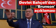 Bahçeli'den, rahip Brunson açıklaması