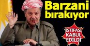 Barzani istifa etti