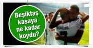 Beşiktaş kasaya ne kadar koydu?