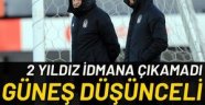 Beşiktaş'ta 2 yıldız antrenmana çıkamadı! Fenerbahçe maçı öncesi kötü haber