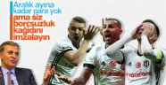 Beşiktaş'ta mali kriz! Ödeme yapılamayacak