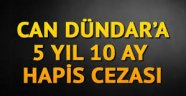 Can Dündar 5 yıl 10 ay hapis cezası