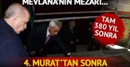 Cumhurbaşkanı Erdoğan Mevlana'nın asıl kabrinin girişini gördü! 4. Murat'tan sonra bir ilk!