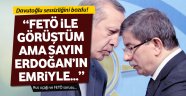 Davutoğlu'ndan kritik açıklamalar